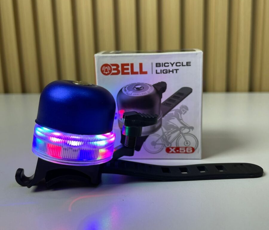 Miniatura 3 de Timbre Con Luz De Seguridad Bicicleta